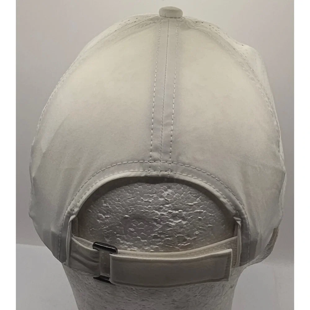 GAIAM Women's White Perforated‎ Baseball Cap Strapback Casual lightweight Hat